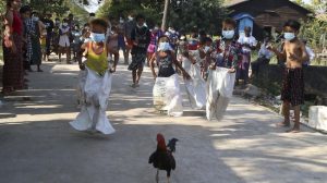 Kemeriahan Perayaan HUT Kemerdekaan Myanmar di Tengah Pandemi