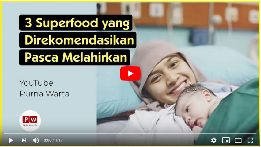 Ini 3 Superfood yang Direkomendasikan Pasca Melahirkan