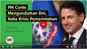 PM Conte Mengundurkan Diri, Italia Krisis Pemerintahan