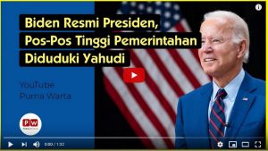 Biden Resmi Presiden, Pos-Pos Tinggi Pemerintahan Diduduki Yahudi