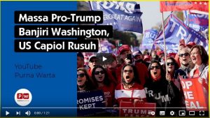 Massa Pro-Trump Banjiri Washington, US Capiol Rusuh