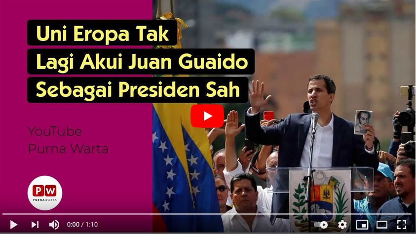 Uni Eropa Tak Lagi Mengakui Juan Guaido Sebagai Presiden Sah Venezuela