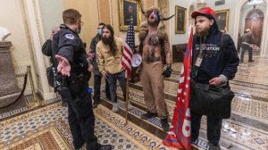 Ricuh Pendukung Trump di Gedung Kongres