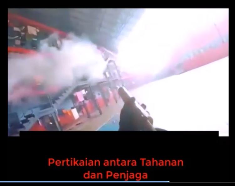 Pertikaian antara Tahanan dan Penjaga