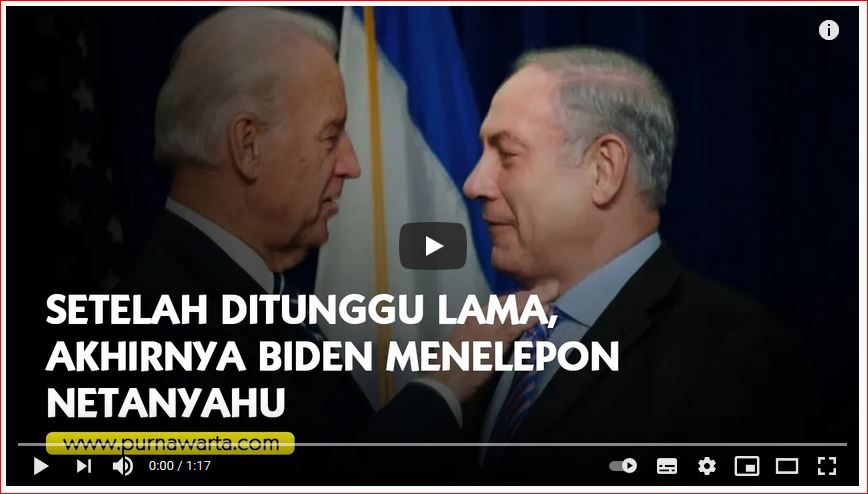 Setelah Ditunggu Lama, Akhirnya Biden Menelepon Netanyahu