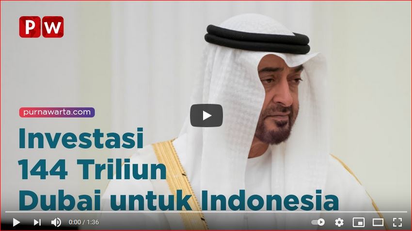 Uni Emirat Arab Suntik 144 T untuk Indonesia