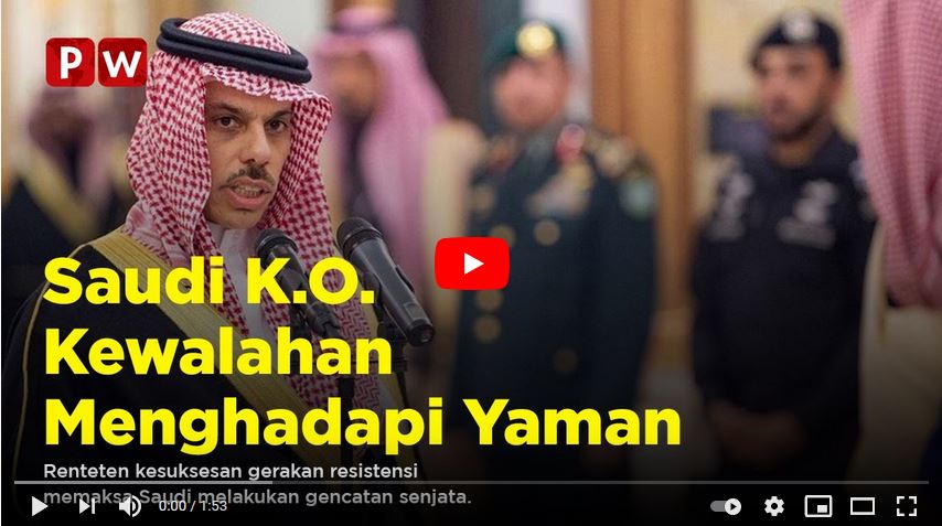 Kewalahan, Saudi Ajukan Gencatan Senjata, Ini Tanggapan Yaman!