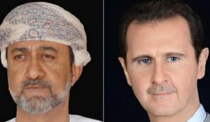 Sultan Oman Ucapkan Selamat kepada Bashar al-Assad