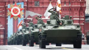 Potret Militer Rusia Unjuk Gigi di Parade Hari Kemenangan