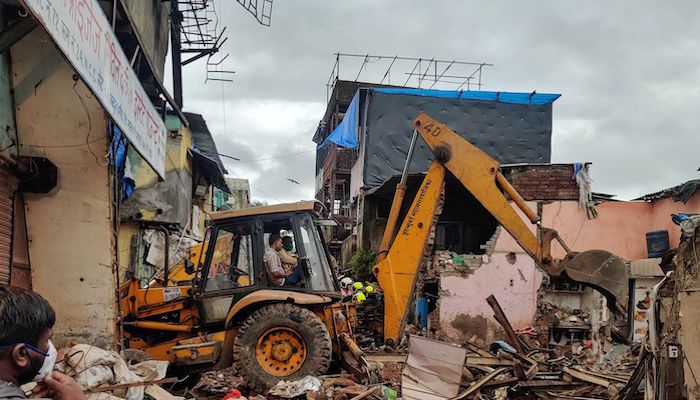 Gedung Runtuh di India, 11 Tewas, 8 Anak-Anak