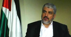 Kepala biro politik luar negeri Hamas, Khaled Mishaal.