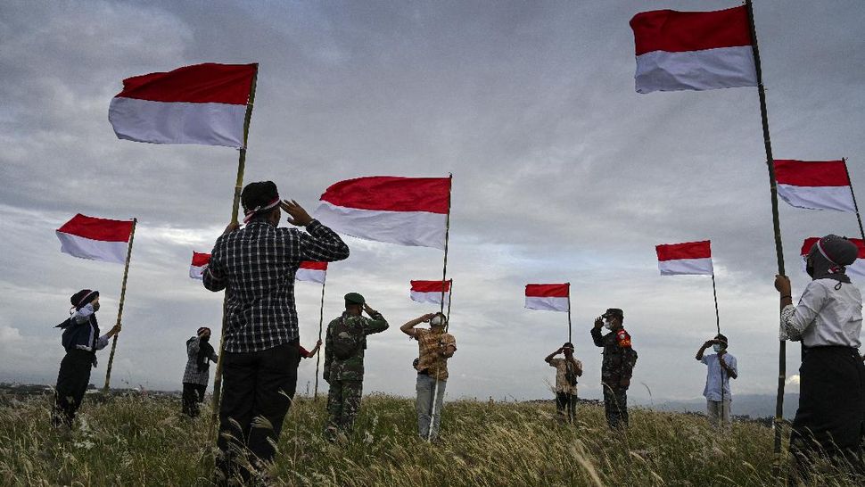 Kibar Merah Putih Rayakan HUT RI di Seantero Negeri