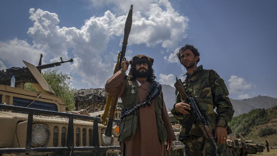 'Pasukan Lembah Panjshir' Siap Tempur Hadang Taliban