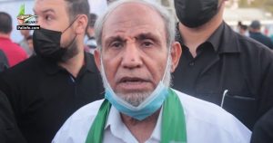 Mahmoud al- Zahar, Anggota Biro Politik Hamas.