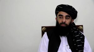 Juru bicara Taliban Zabihullah Mujahid.