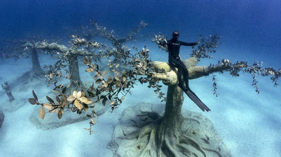 Menjelajahi Taman Patung Bawah Laut Siprus