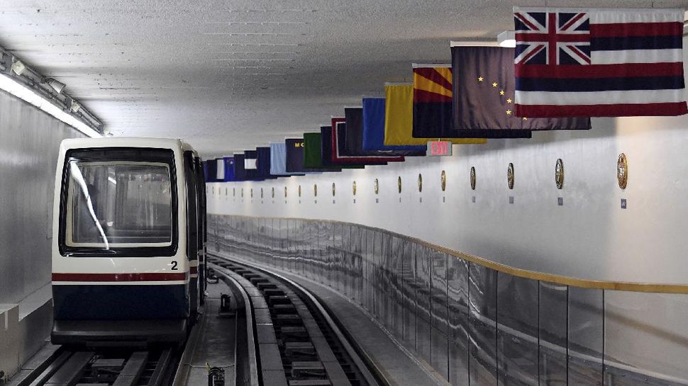 Mengintip Kereta Bawah Tanah Rahasia Washington