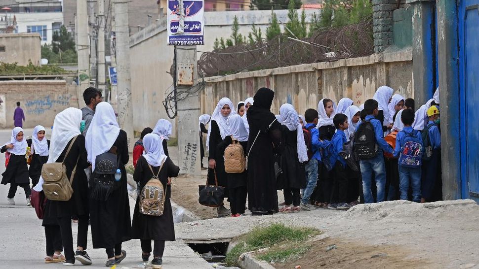 Meski Taliban Berkuasa, Kegiatan Sekolah Tetap Normal