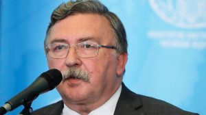 Mikhail Ulyanov, duta besar Rusia untuk organisasi internasional di Wina.