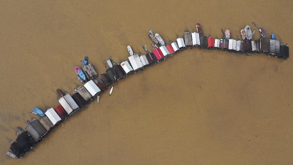 Makin Marak Penambang Emas Ilegal di Sungai Amazon