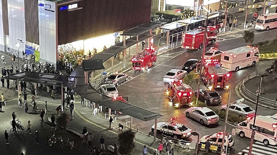 Jelmaan 'Joker' muncul di Kereta Bawah Tanah Tokyo