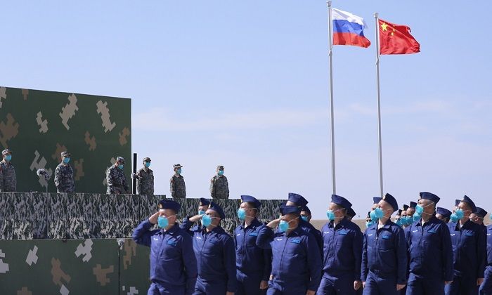 cina dan rusia latihan gabungan