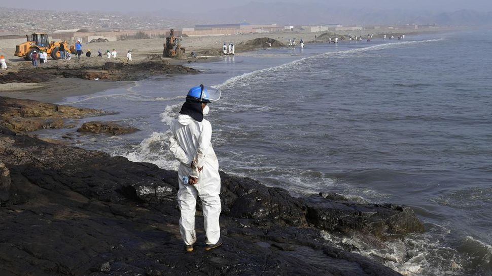 Gelombang Tsunami Tonga Dipicu Oleh Tumpahan Minyak di Peru