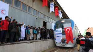 Kereta Bantuan Turki Tiba di Afghanistan, 750 Ton Bahan Siap Didistribusikan