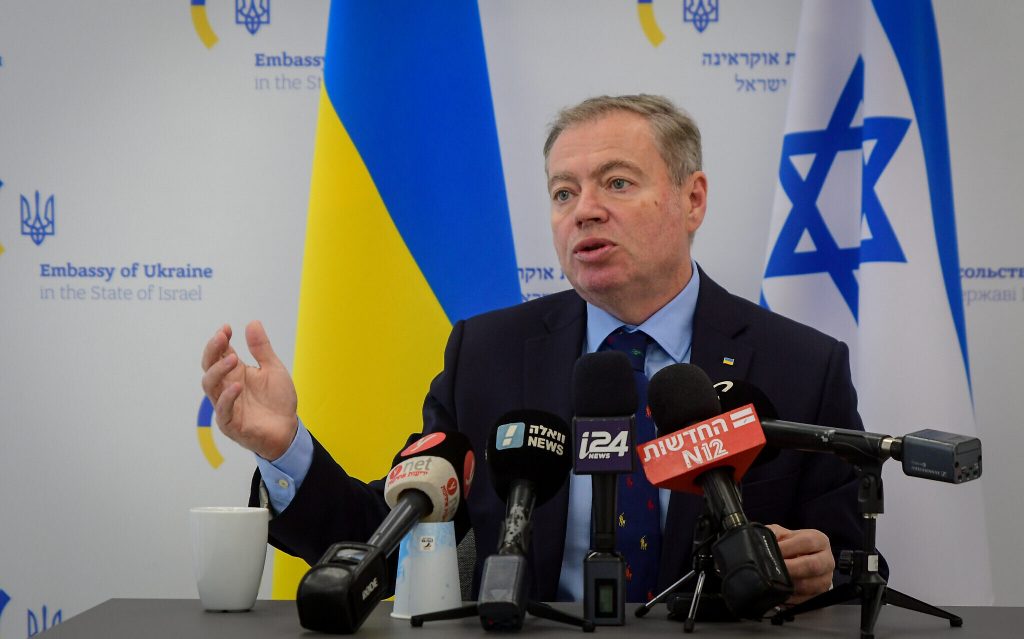 Dubes Ukraina untuk Israel: Israel Takut Rusia