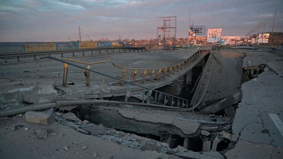 Suasana Kiev dan Kharkiv usai Diamuk Rusia