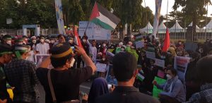 Semarakkan Hari Al-Quds Internasional, Aktivis Makassar Gelar Aksi Bela Palestina