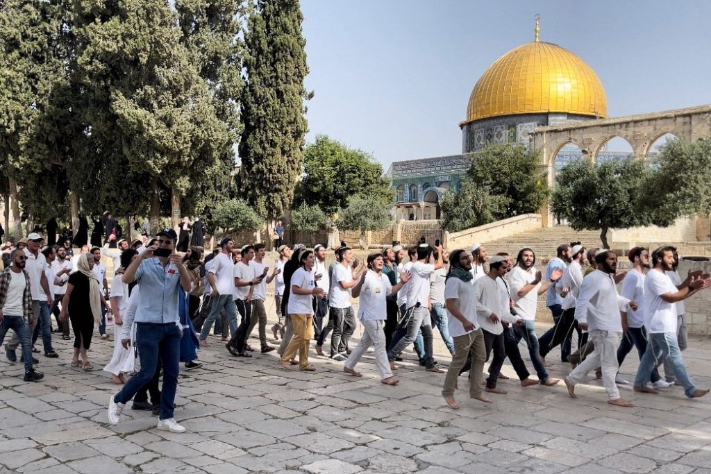 128 Pemukim Zionis Serbu dan Lecehkan Masjidul Aqsa