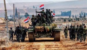 Tentara Suriah Kirim Peralatan Militer ke Pinggiran Aleppo