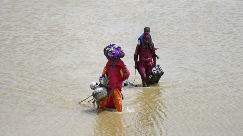 Banjir Menyapu Pakistan, Seribuan Orang Tewas