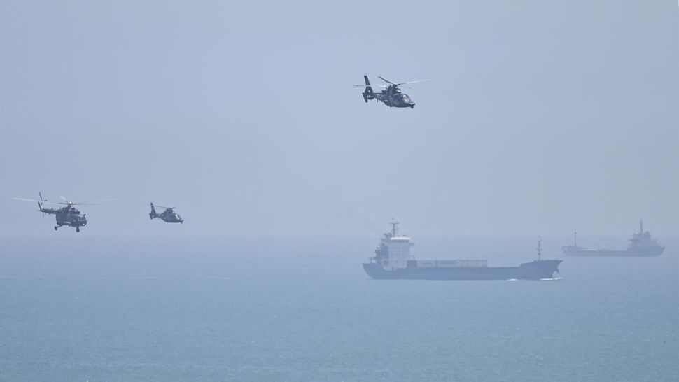 'Jejak' Tembakan Artileri China Dekat Taiwan