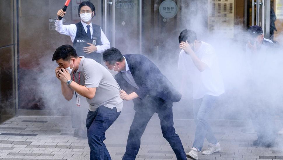 Warga Ikut Latihan Militer AS-Korsel