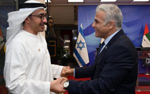 Tiba di Yerusalem, Bin Zayed 'Sowan' ke Petinggi Israel