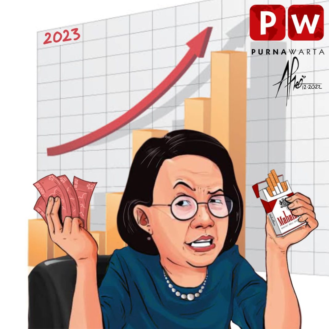 [KARIKATUR] – Awal 2023 Pajak Rokok di Pastikan Naik Lagi - purnawarta