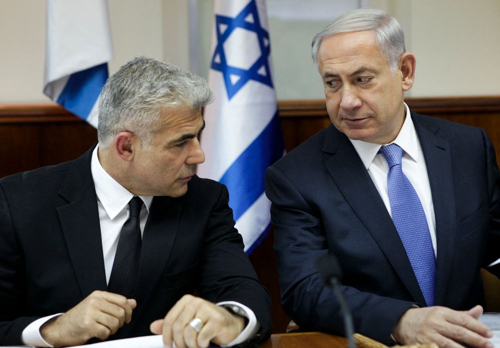 Netanyahu Eks-PM Lapid Berniat Lakukan Pemberontakan