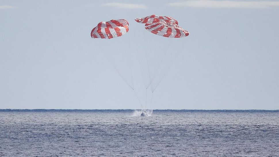 Kapsul Orion NASA Amerika Mendarat di Bumi