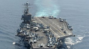 9 Pelaut AS Terluka dalam Kebakaran di Atas Kapal Induk USS Abraham Lincoln