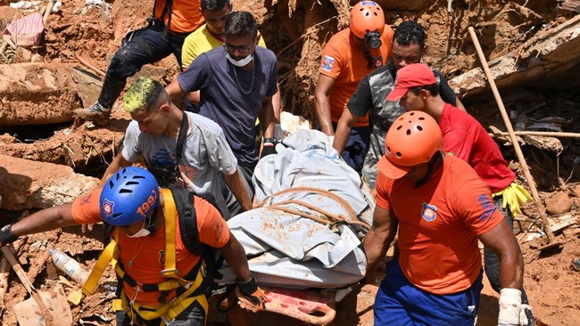 Banjir di Sao Paulo Brasil Tewaskan 40 Orang