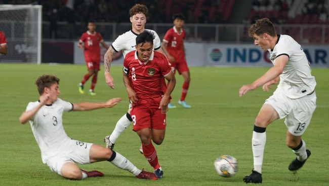 Semangat Timnas Indonesia U-20 Lawan Selandia Baru