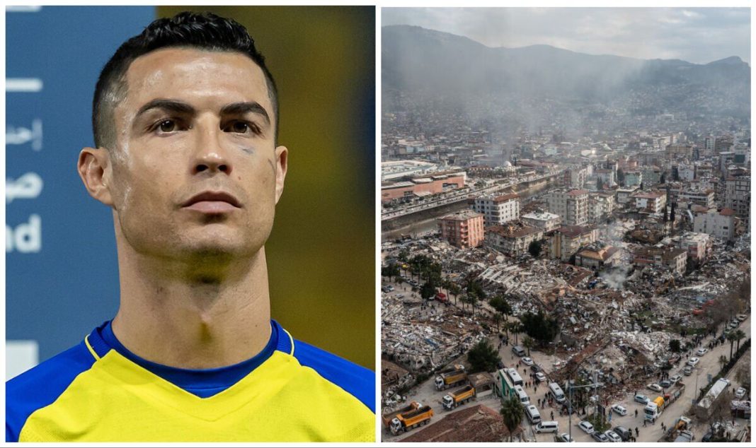 Bantu Korban Gempa Suriah dan Turki, C. Ronaldo Kirim Pesawat Berisi Bantuan