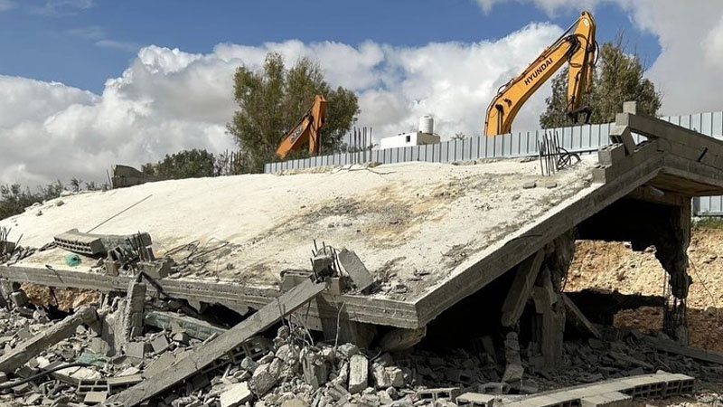 Lagi, Rezim Zionis Hancurkan Empat Rumah Warga Palestina