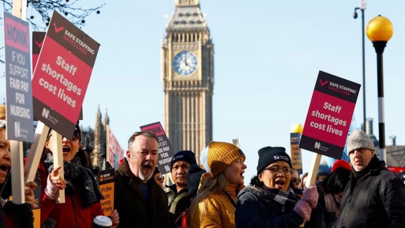 Warga London Bersatu Dukung Dokter NHS Menjelang Pemogokan Tiga Hari