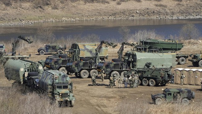 Tank AS-Korsel Latihan di Perbatasan Bikin Panas Korut