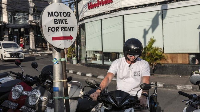 Pengusaha Rental Was-was usai Bali Larang Sewa Motor ke Turis Asing