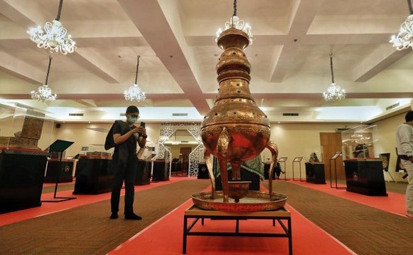 [FOTO] - Pameran Artefak Peninggalan Nabi Muhammad SAW - purnawarta