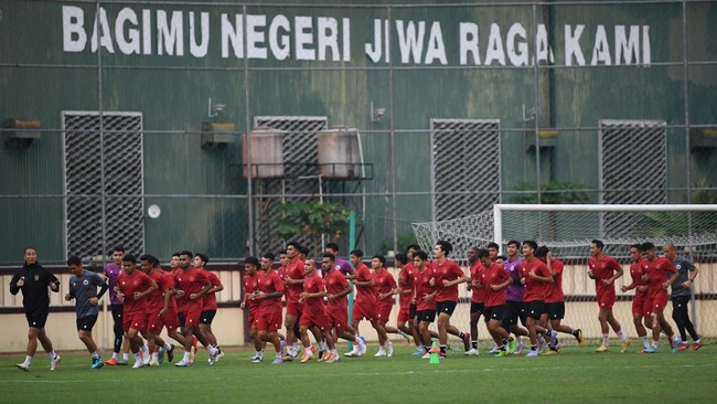 Timnas Indonesia Latihan Jelang Lawan Burundi